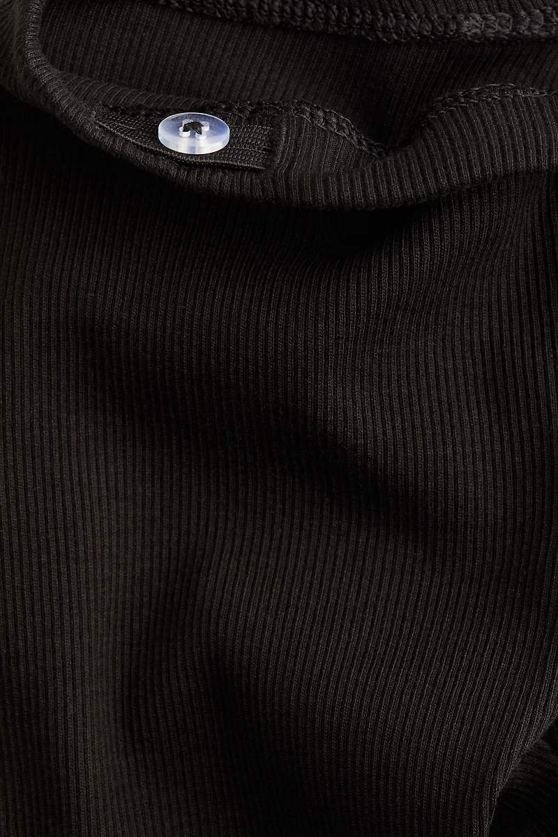 Ribbed Jersey Leggings