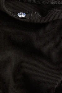 Ribbed Jersey Leggings