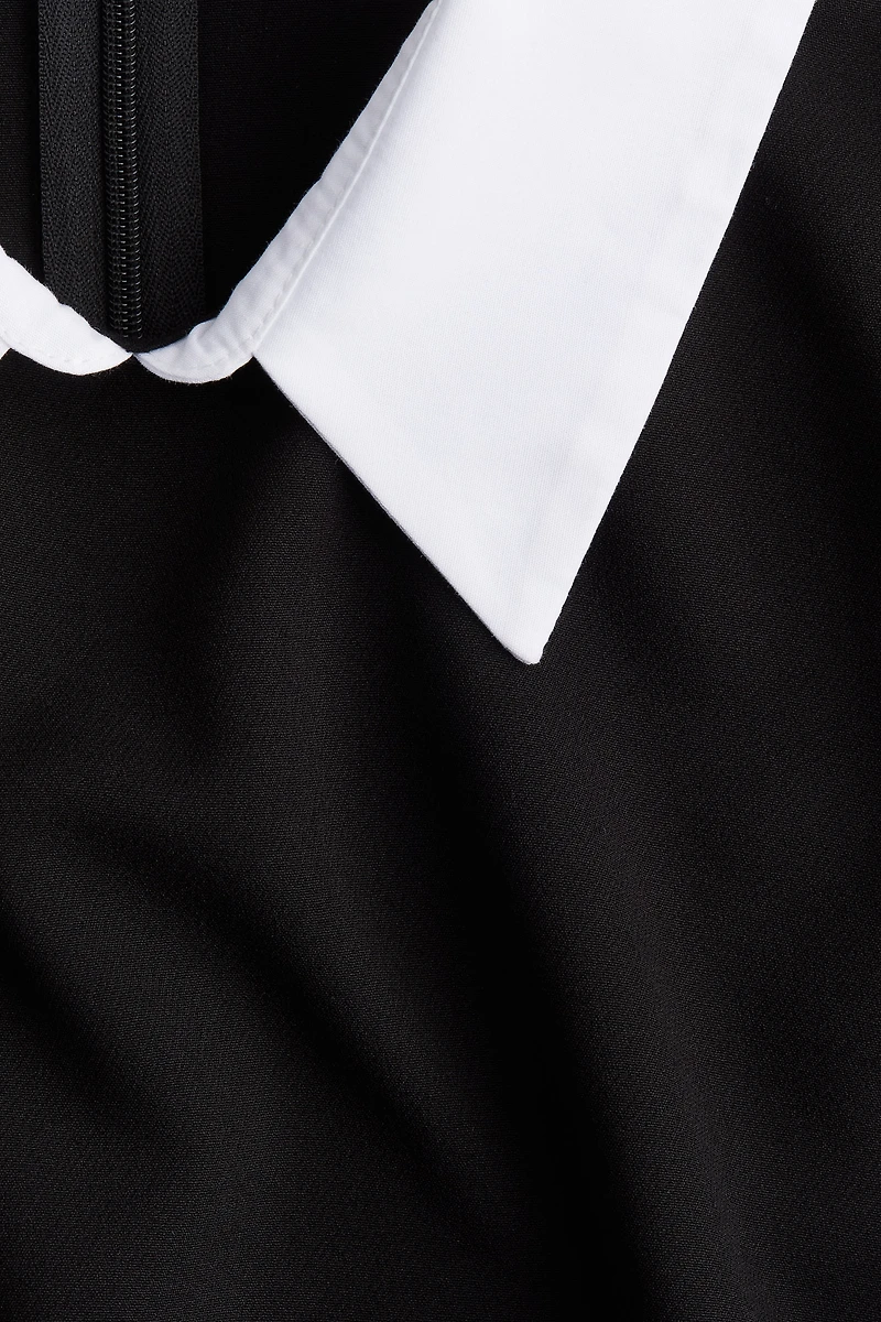Robe avec col