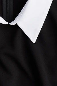 Robe avec col