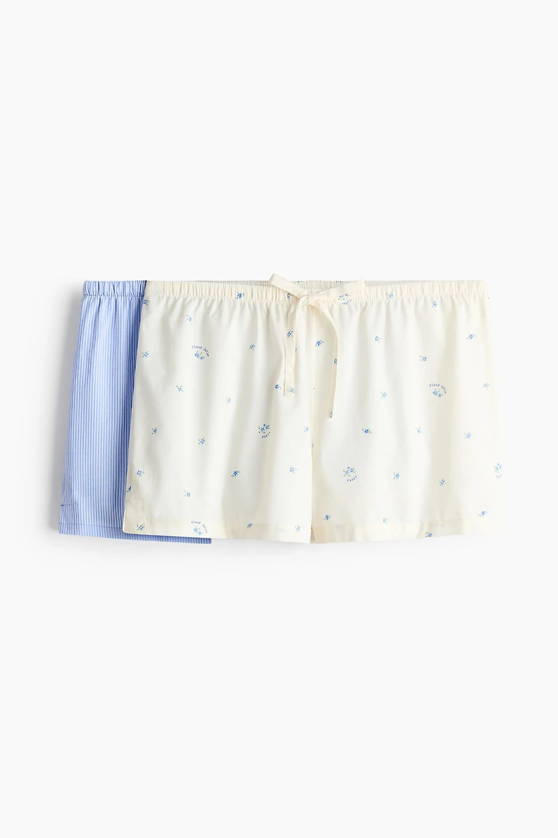 2-Pack Pajama Shorts