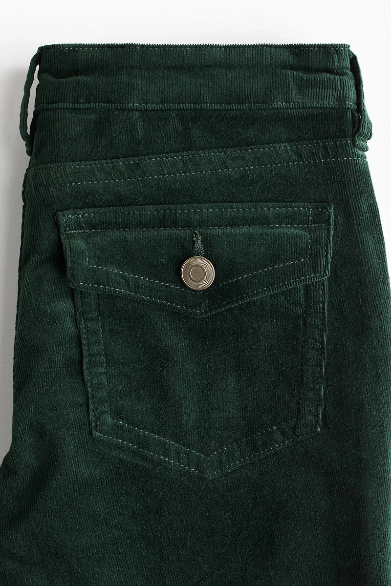 Flared Corduroy Pants
