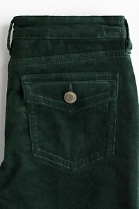 Flared Corduroy Pants