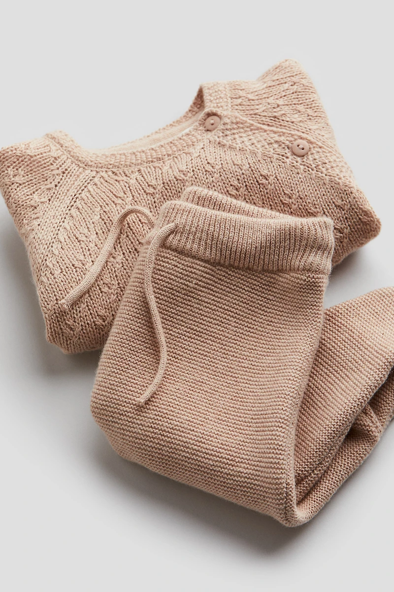 2-piece Cashmere-Blend Set