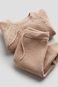 2-piece Cashmere-Blend Set