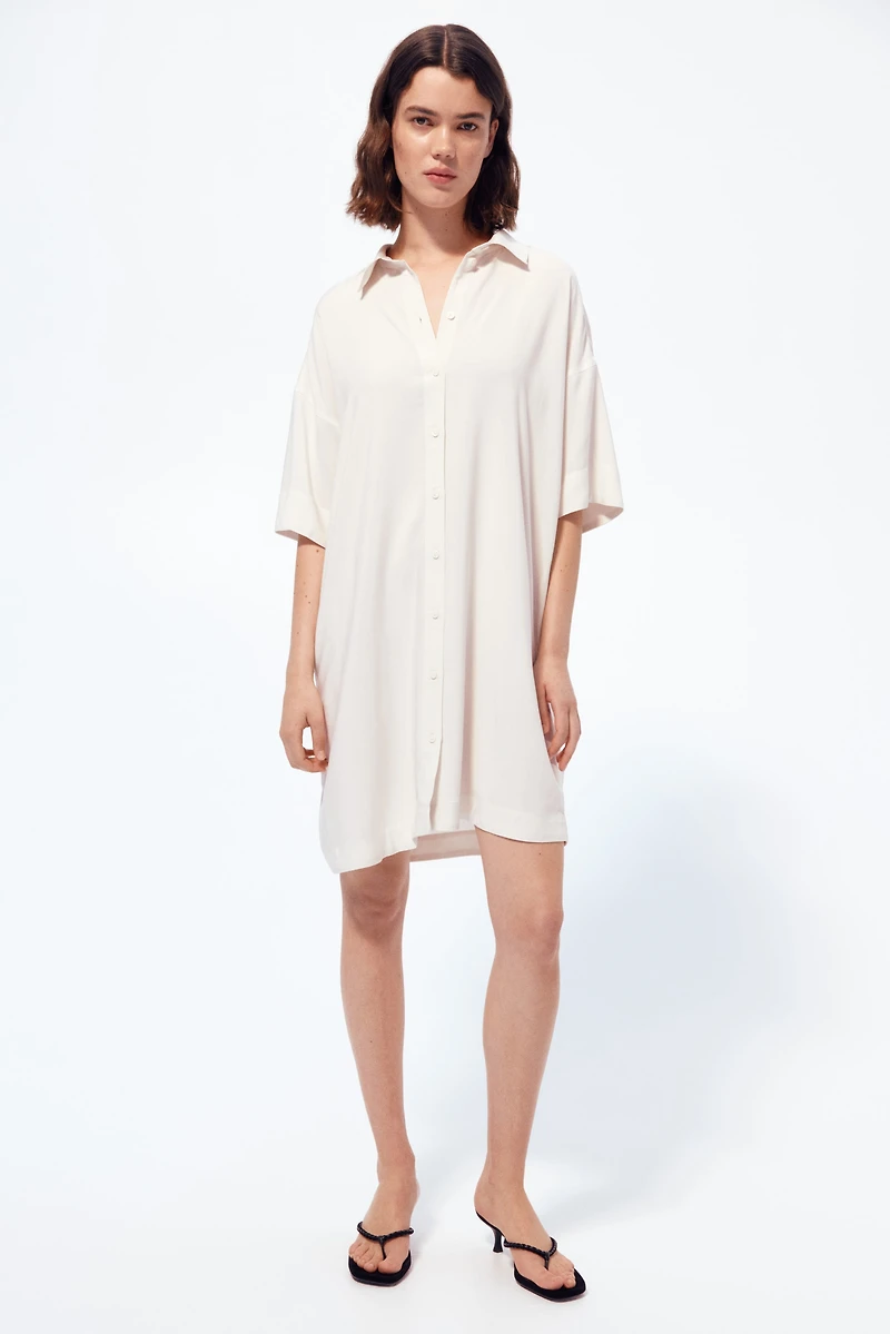 Robe chemise MAMA Before & After