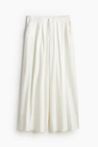 Pantalon de costume en lin mélangé