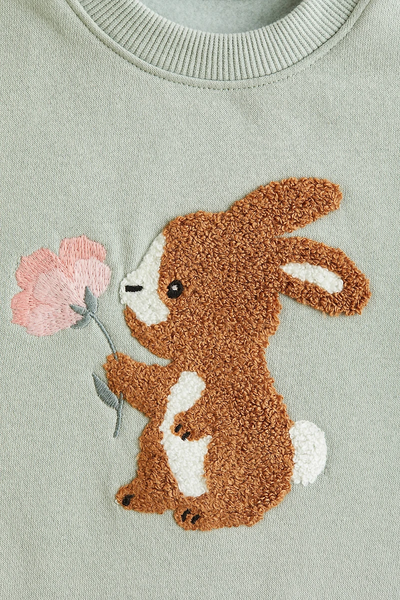 Sweatshirt Dress with Tulle Skirt