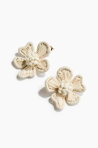 Flower-Shaped Earrings