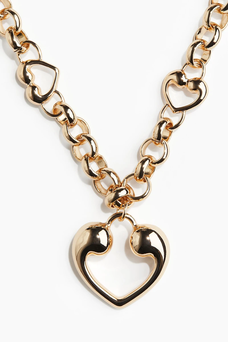 Collier avec pendentif cœur