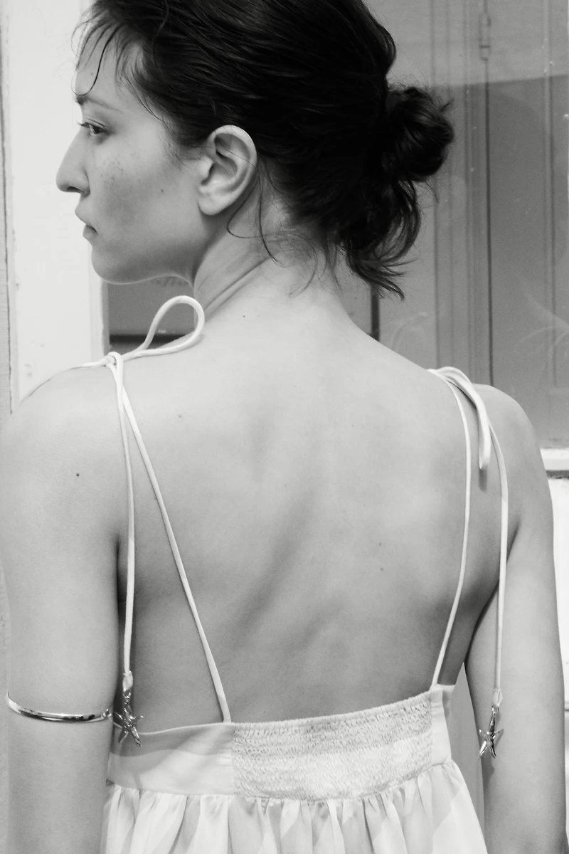 A-Line Tie-Strap Dress
