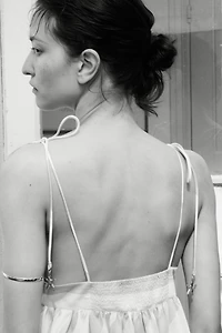 A-Line Tie-Strap Dress