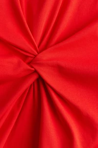 Twist-detail T-shirt Dress