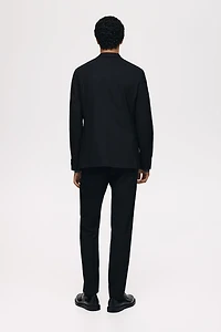 Slim-Fit Single-Breasted Jacket