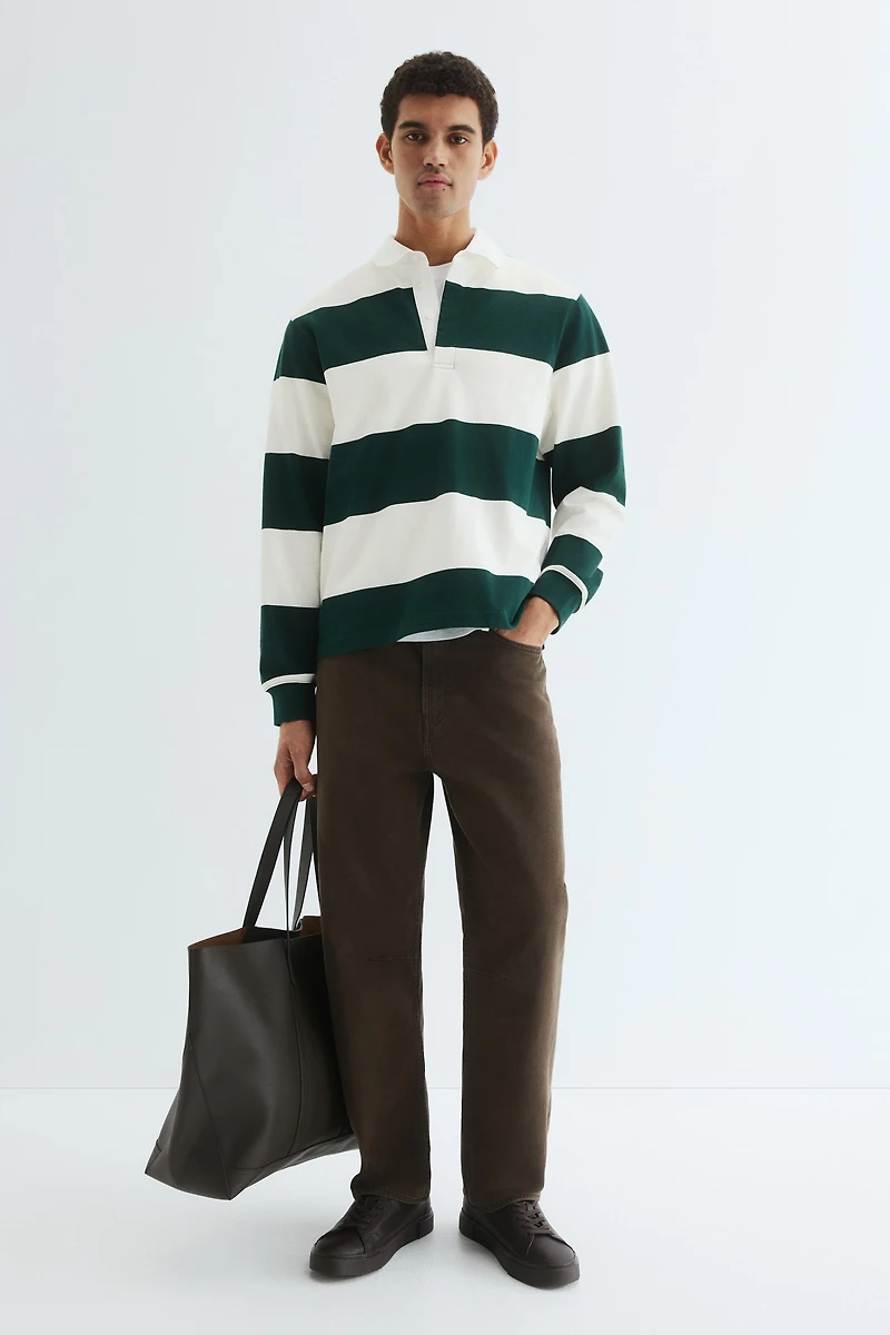 Polo de rugby classique en coton