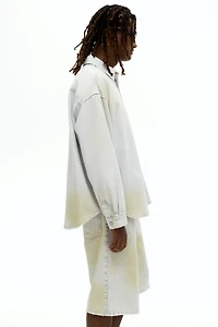 Chemise ample en denim