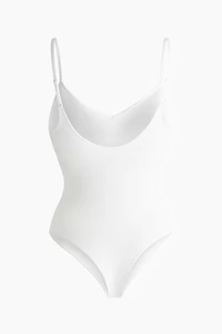 Seamless Padded-Cup Thong Bodysuit