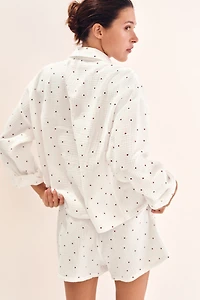 Pajama Shirt and Shorts