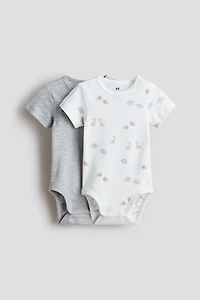 2-Pack Cotton Bodysuits