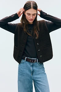 Veste sans manches en polar