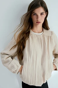 Oversized Twill Jacket