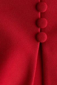 Veston sablier sans col