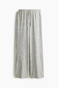 Straight-Leg Drawstring Pants