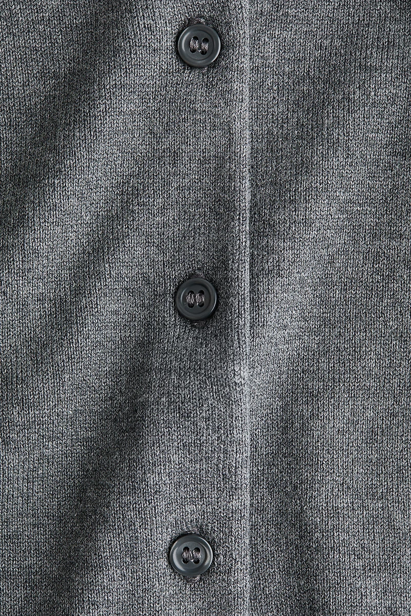 Fine-Knit Cardigan