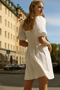 Twist-Detail Dress