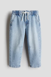 Cotton Denim Joggers