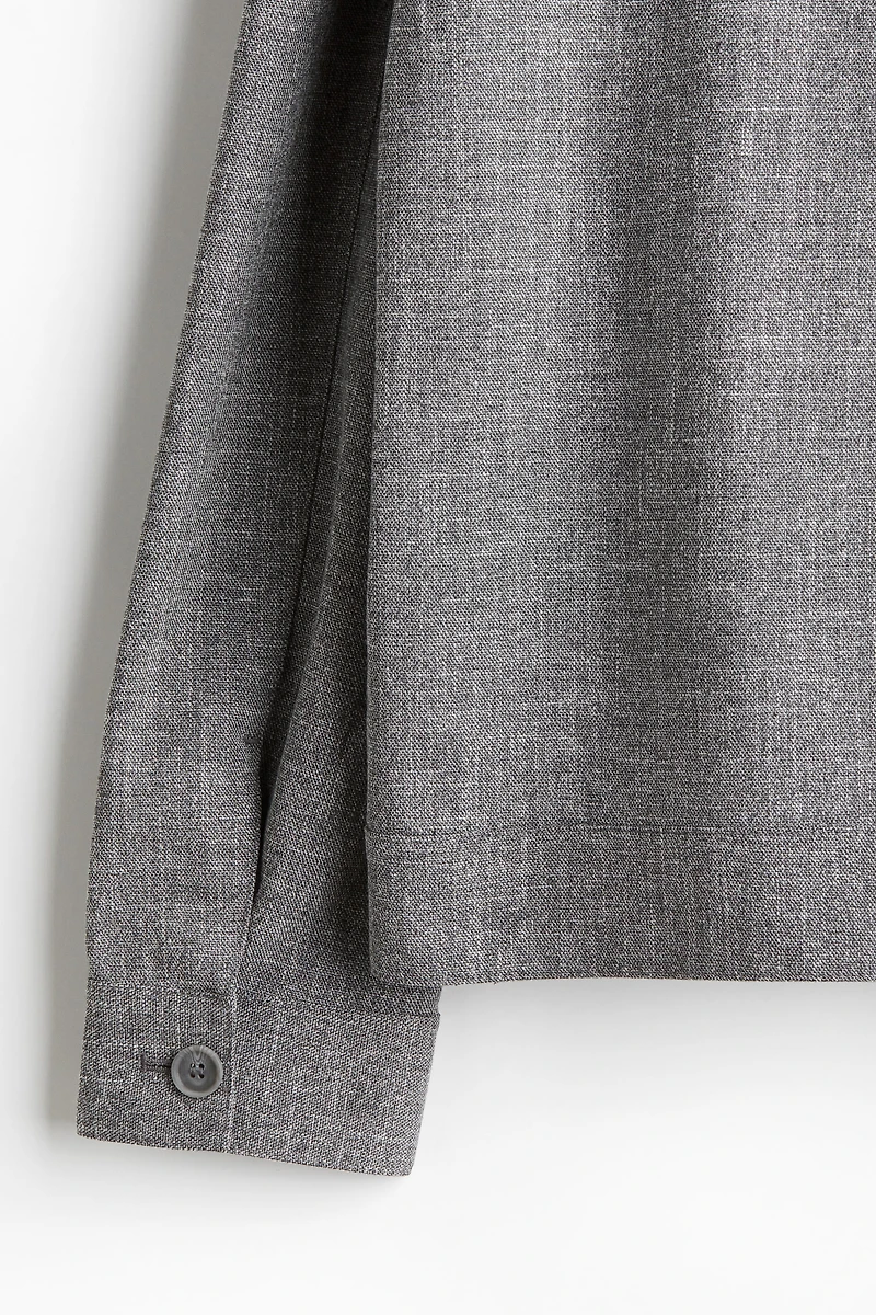 Veste-chemise coupe classique