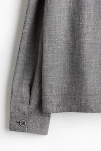 Veste-chemise coupe classique