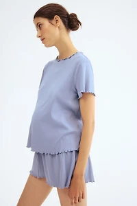 MAMA Ribbed Pajamas