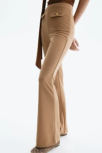 Flared Ponte Pants
