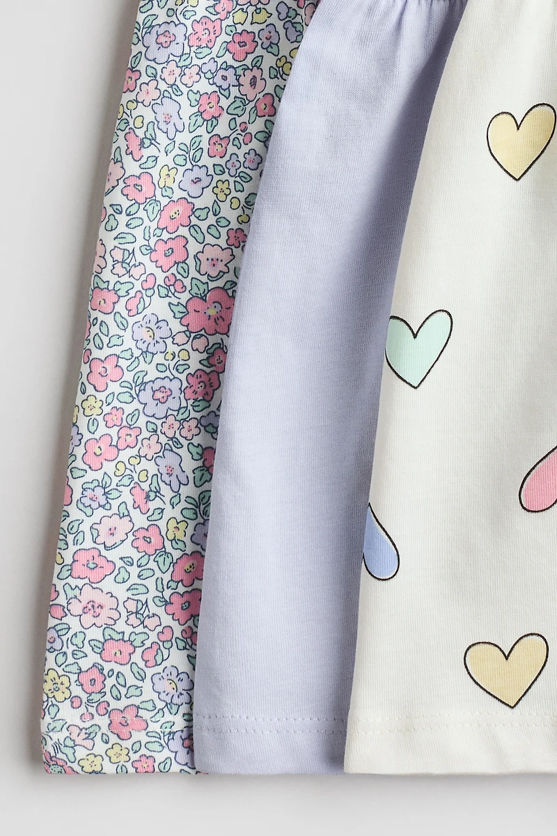 3-Pack Printed Cotton Dresses