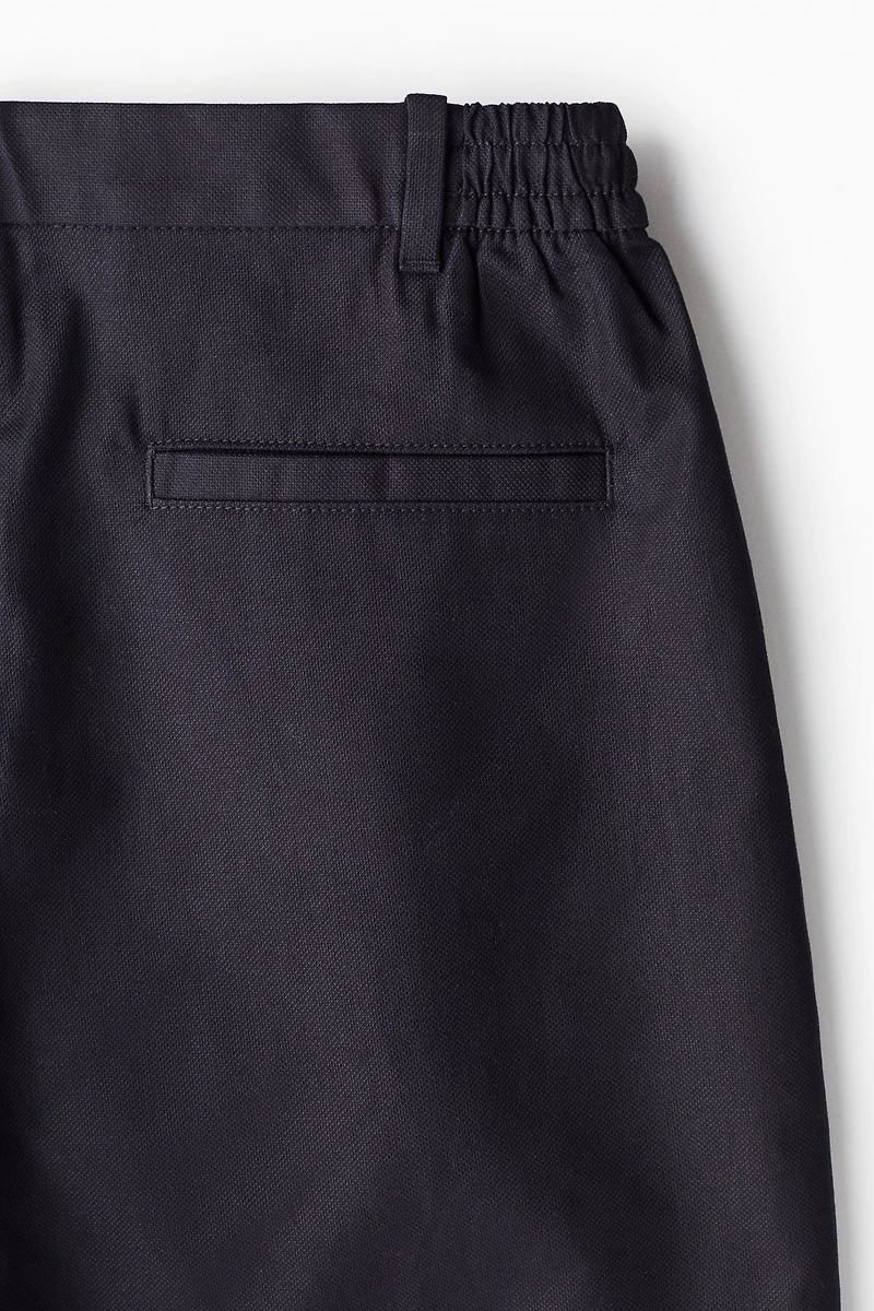 Relaxed-Fit Linen-Blend Shorts
