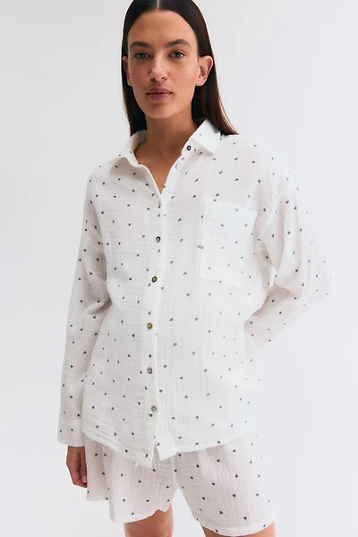 MAMA Before & After Muslin Pajamas