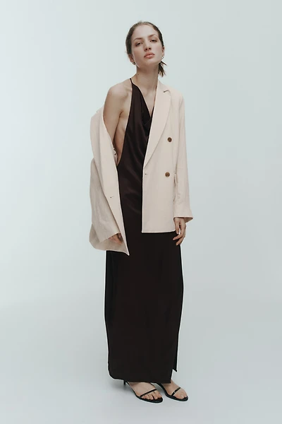 Blazer à fermeture croisée