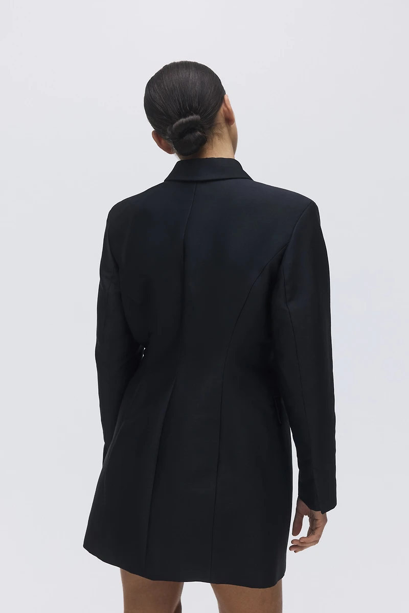 Double-Breasted Jacket Dress