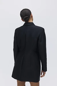 Double-Breasted Jacket Dress