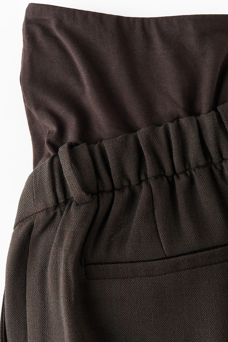 MAMA Wide-Leg Dress Pants