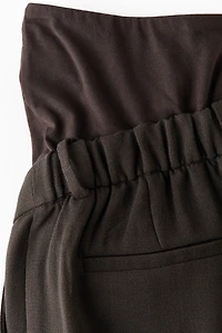 MAMA Wide-Leg Dress Pants