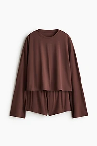 Viscose-Blend Pajamas