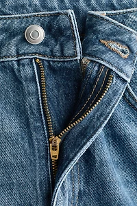 Barrel Leg High Waist Jeans