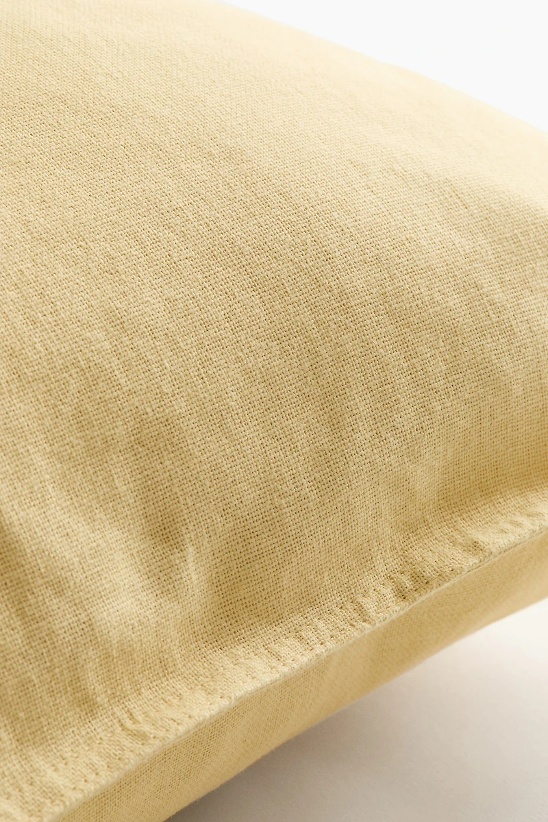 Linen-blend Cushion Cover
