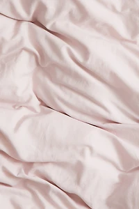 Linen-blend Twin Duvet Cover Set