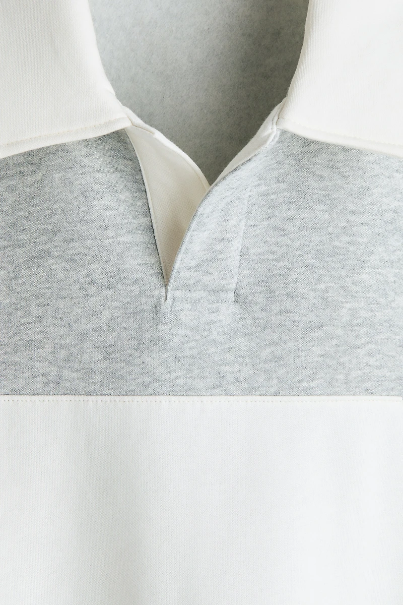 Loose-Fit Rugby Sweatshirt