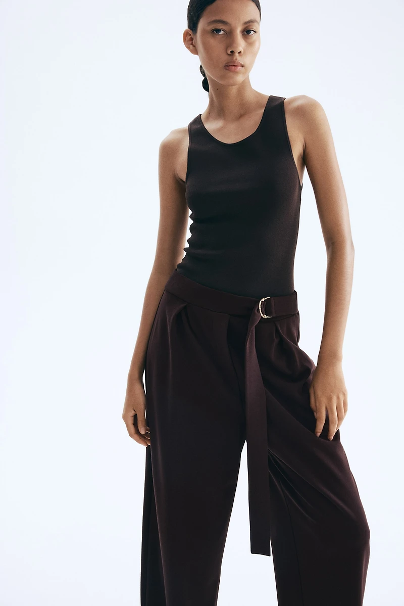 Belted Pants