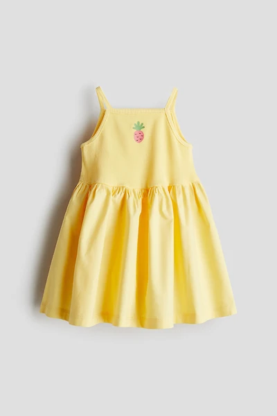 Robe avec détail imprimé