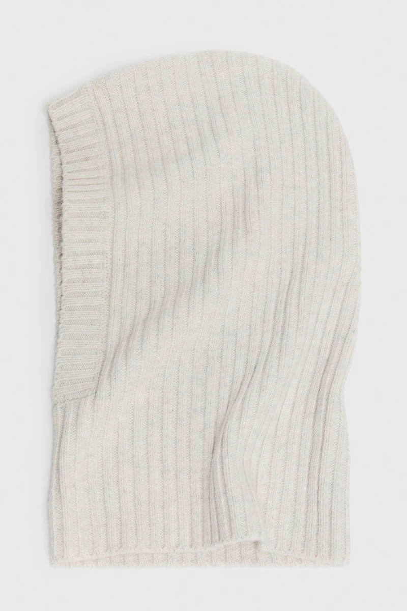 Rib-Knit Balaclava